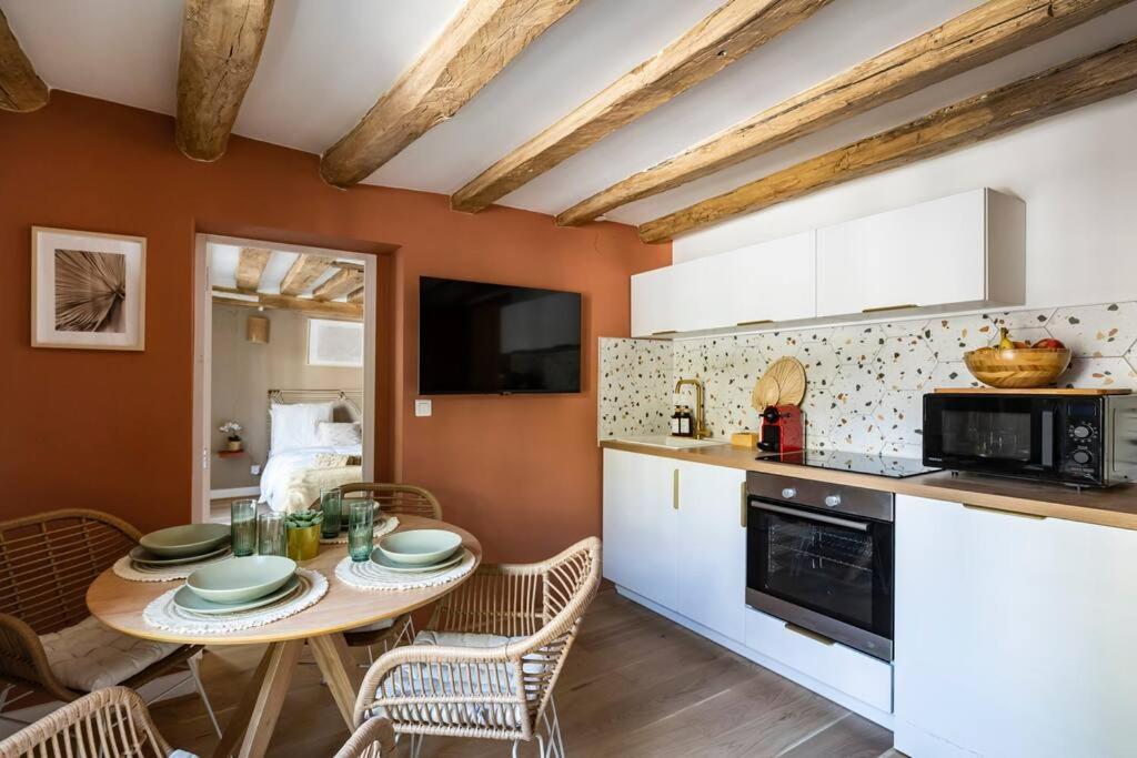 Апартаменты Pavillon Eden - Le Nid - Le Marais Париж Экстерьер фото